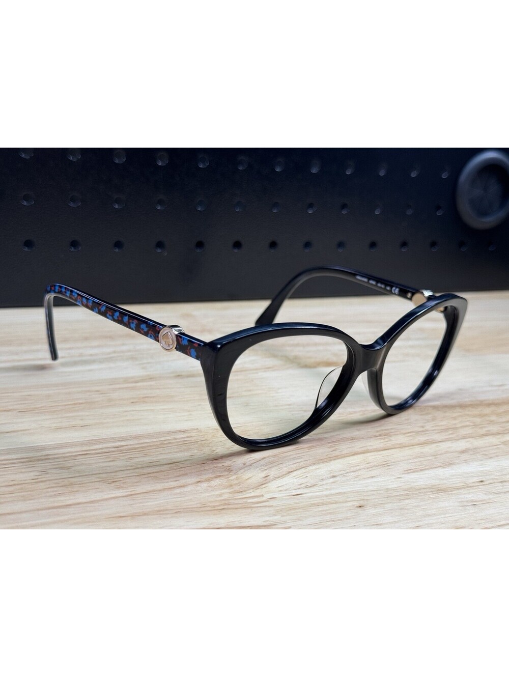 Kate Spade Visalia/G/S 8079O Sunglasses Black Grey Cat Eye 55mm FRAMES ONLY